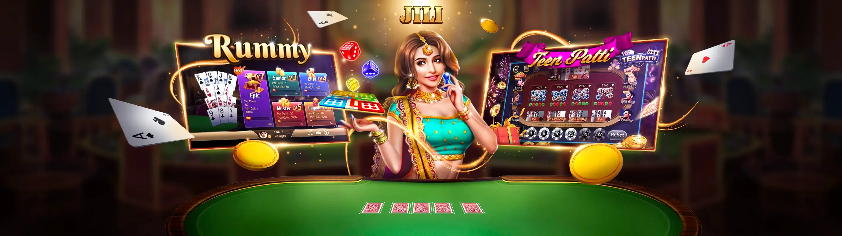 Sảnh casino trực tuyến sang trọng của Win98